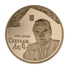 zlota-moneta-200-zl-czeslaw-milosz-1911-2004-2011-rewers